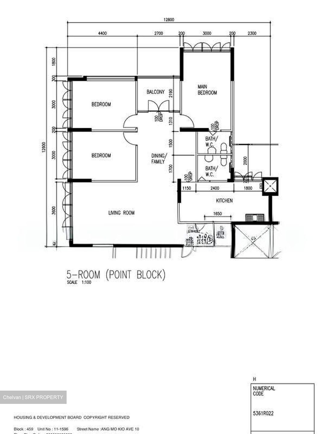 Blk 459 Teck Ghee Grandeur (Ang Mo Kio), HDB 5 Rooms #596611141
